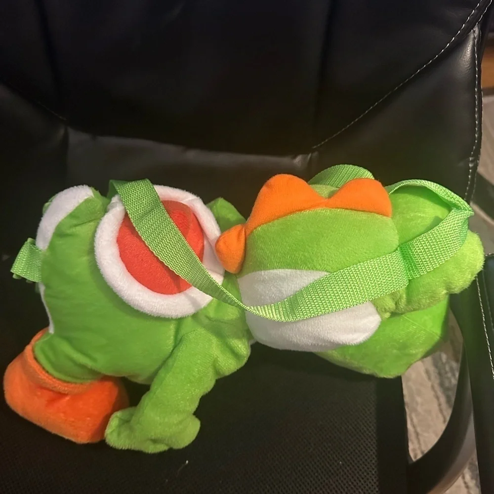 Nintendo Green and Orange Yoshi Stuffed Animal